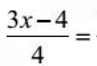 Как да решаваме алгебрични уравнения в две стъпки. Идентични трансформации на уравнения